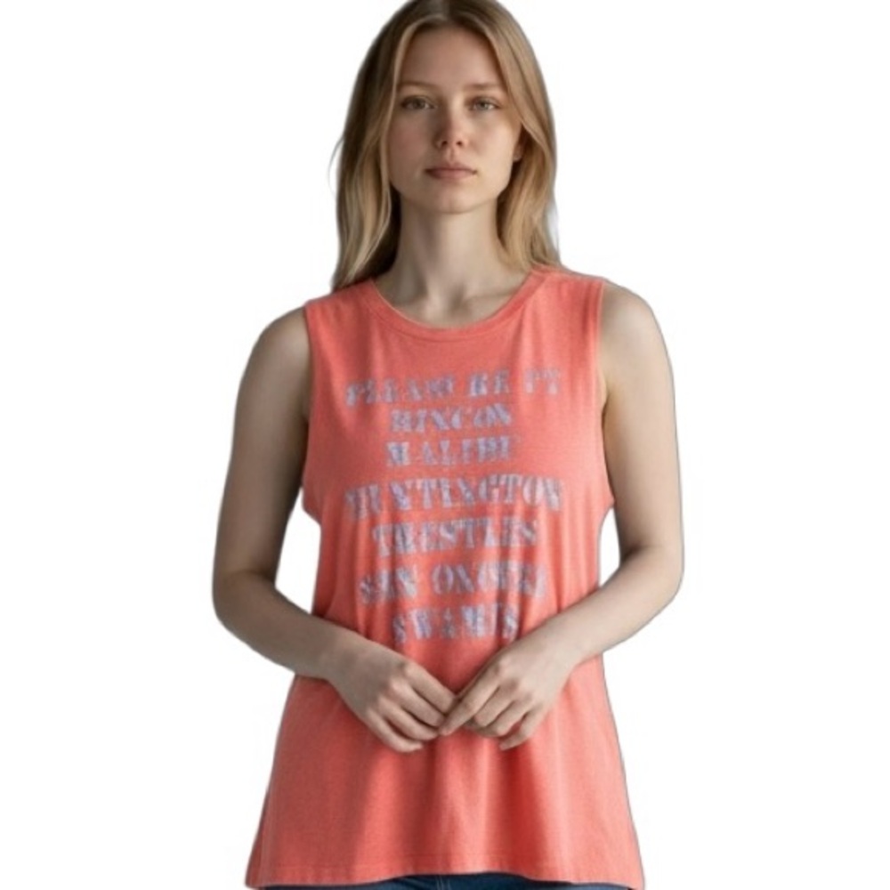 Billabong Sleeveless Graphic Muscle Tee